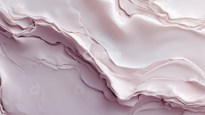 高清大图下载【趣麦麦图】柔和粉色云纹艺术