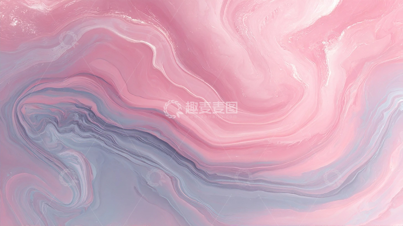 高清大图下载【趣麦麦图】梦幻粉色云彩