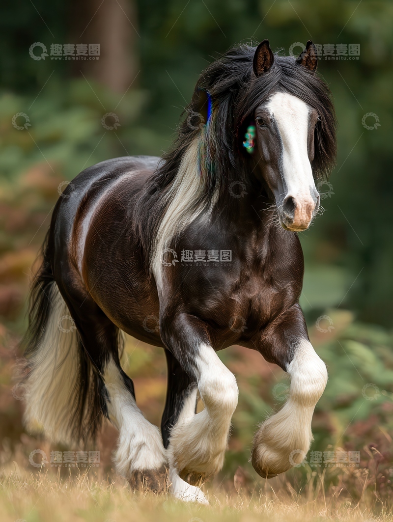 高清大图下载【趣麦麦图】-德保矮马  玲珑 墩萌