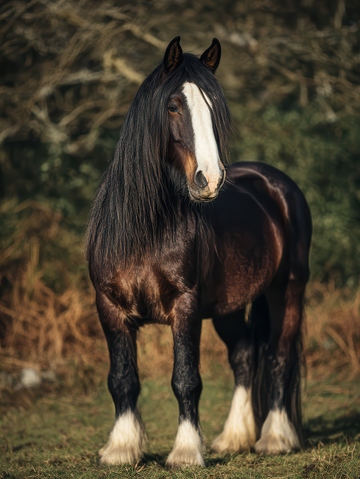 德保矮马  玲珑 茸墩 