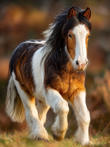 德保矮马  玲珑  实墩   
