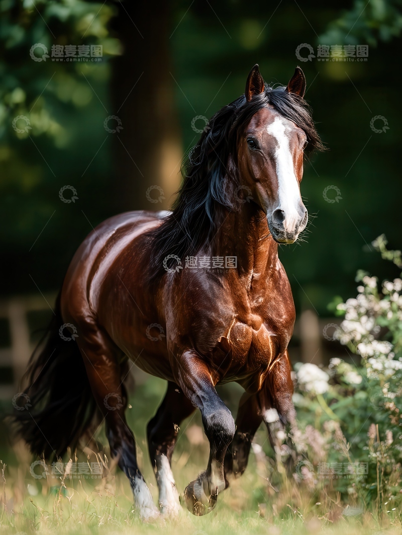 高清大图下载【趣麦麦图】德保矮马  玲珑 团胖    