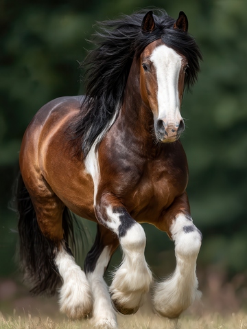 德保矮马  玲珑 团绒  