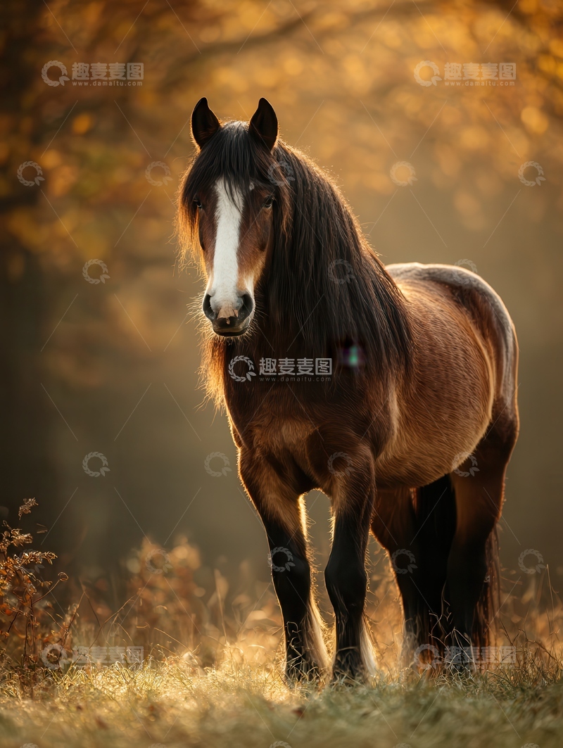 高清大图下载【趣麦麦图】德保矮马  玲珑 滚圆