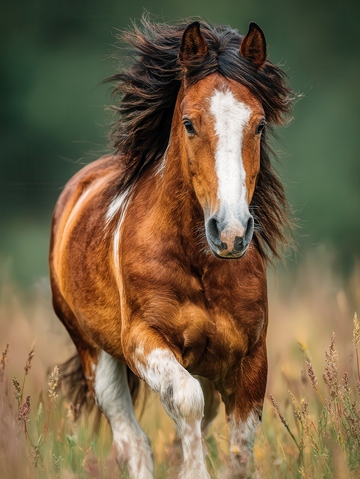 德保矮马  玲珑 矮墩 
