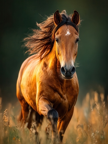德保矮马  玲珑  圆墩