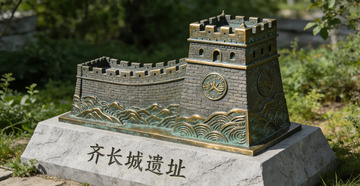 齐长城遗址模型