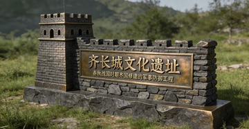 齐长城遗址标志牌