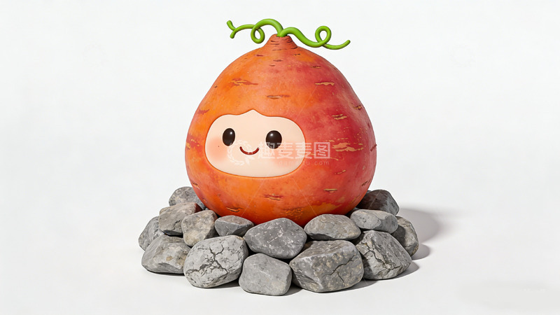 高清大图下载【趣麦麦图】卡通水果石榴造型摆设