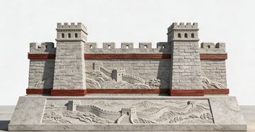 长城模型建筑摆件