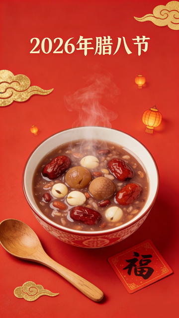 腊八粥节日氛围美食摄影