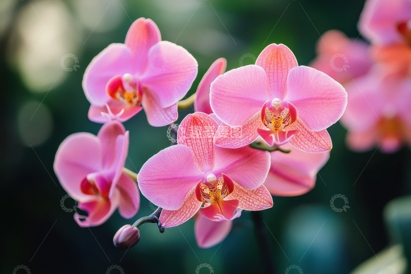 高清大图下载【趣麦麦图】-蝴蝶兰花特写摄影