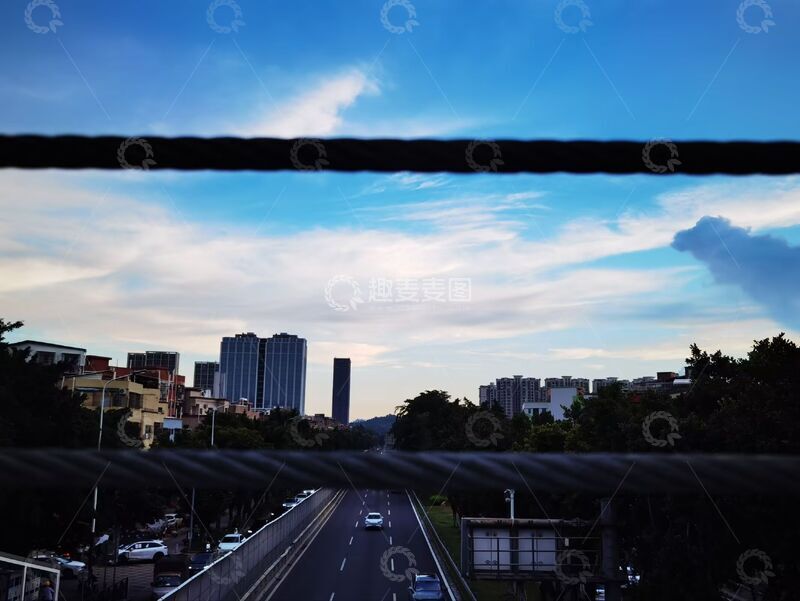 高清大图下载【趣麦麦图】城市公路风光摄影