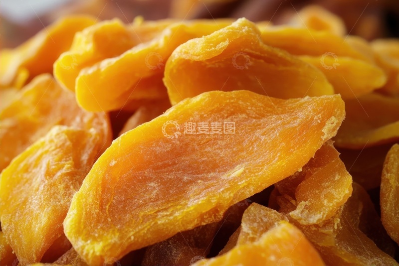高清大图下载【趣麦麦图】一堆美味的芒果干
