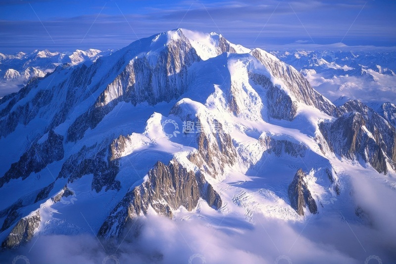 高清大图下载【趣麦麦图】-雪山高山山峰美景