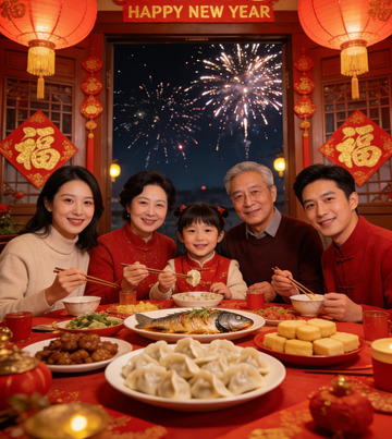 春节团圆饭家庭聚餐摄影