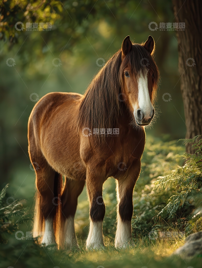 高清大图下载【趣麦麦图】德宝矮马  玲珑 滚圆  