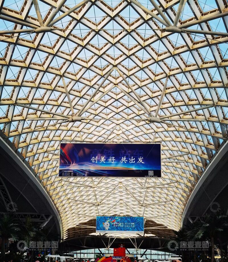 高清大图下载【趣麦麦图】现代化建筑穹顶设计