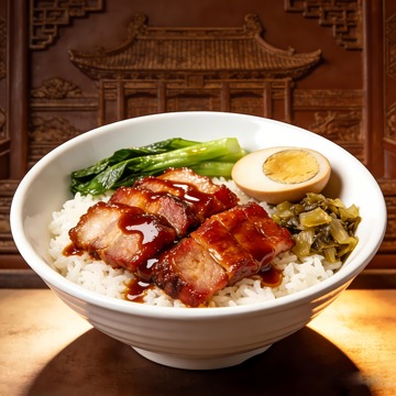 美味的叉烧饭