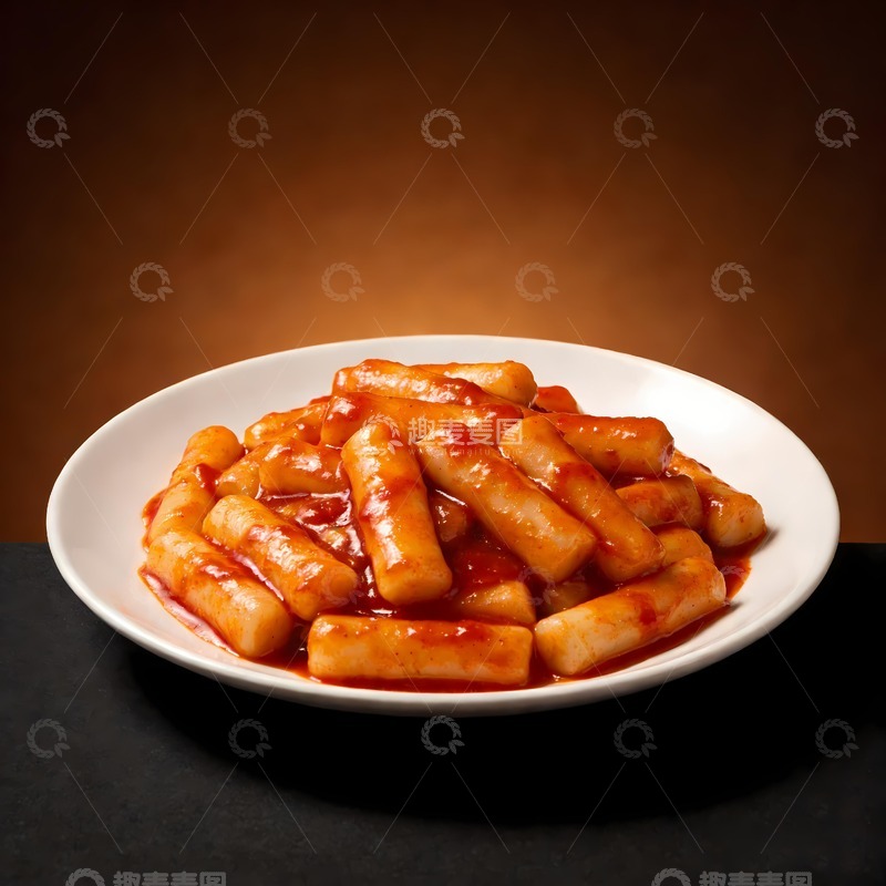 高清大图下载【趣麦麦图】 辣炒年糕图片