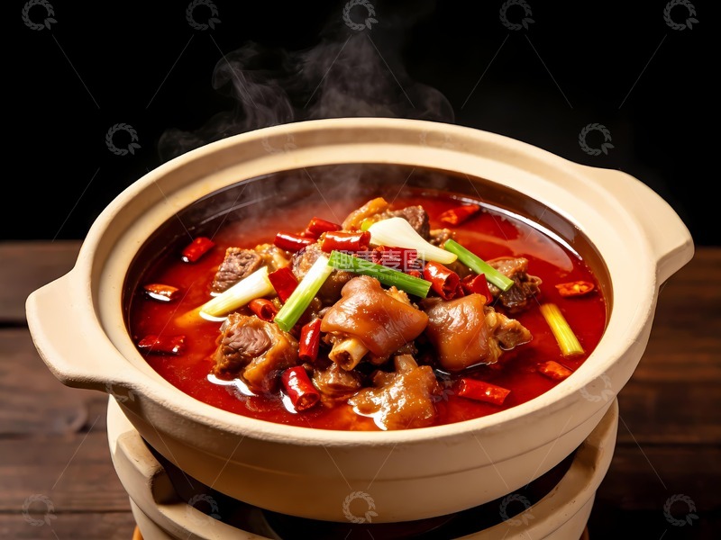 高清大图下载【趣麦麦图】 狗肉煲狗肉砂锅