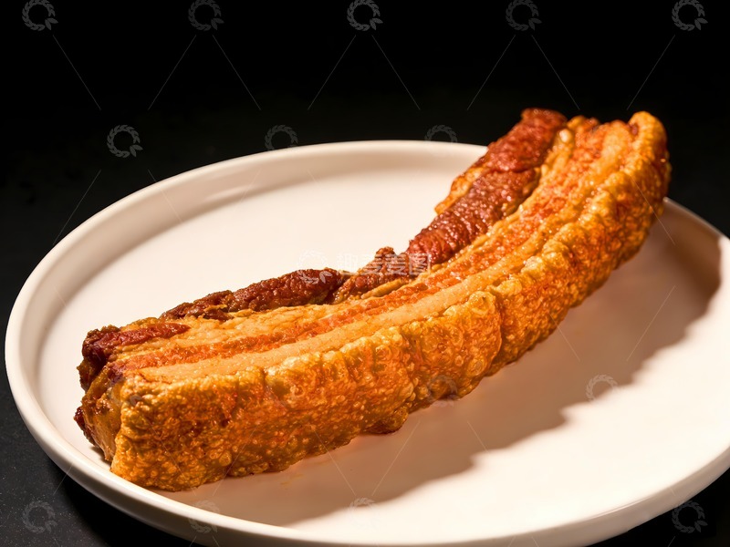 高清大图下载【趣麦麦图】脆皮五花肉烤全猪