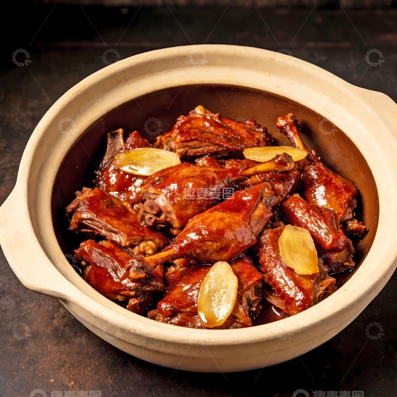 高清大图下载【趣麦麦图】 台式姜母鸭摄影