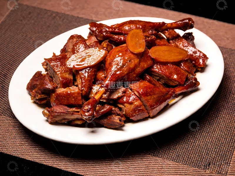 高清大图下载【趣麦麦图】 台式姜母鸭图片