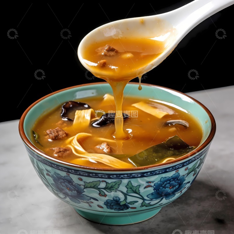 高清大图下载【趣麦麦图】河南胡辣汤美食