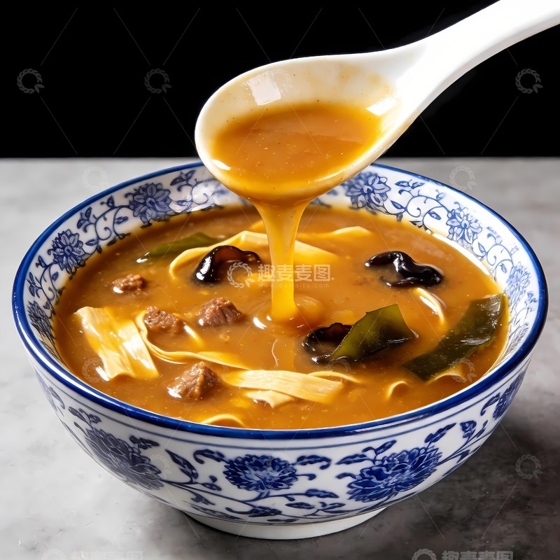高清大图下载【趣麦麦图】河南胡辣汤图片