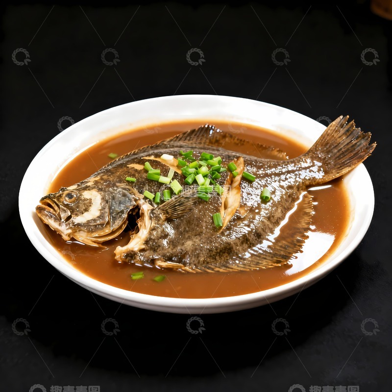 高清大图下载【趣麦麦图】美味多宝鱼图片