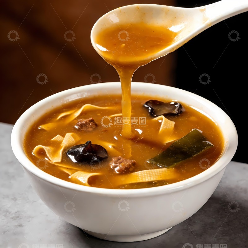 高清大图下载【趣麦麦图】河南胡辣汤摄影