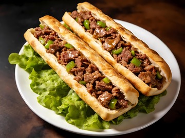 经典驴肉火烧