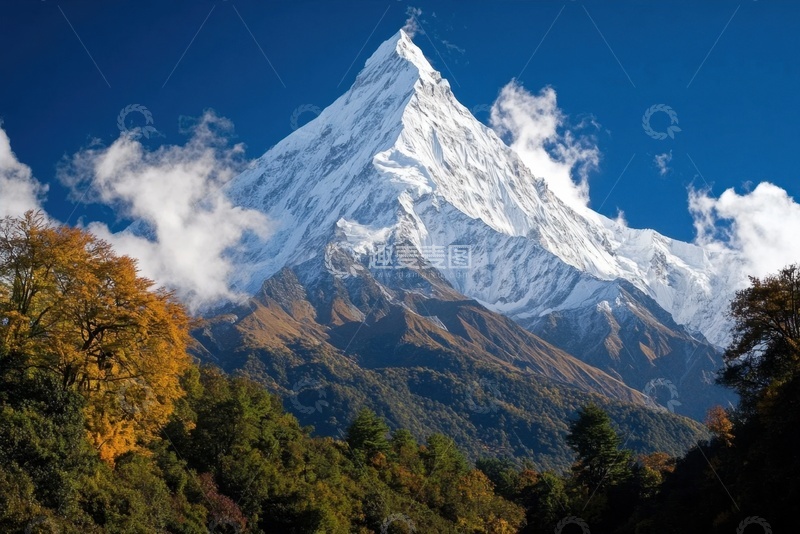 高清大图下载【趣麦麦图】山峰高山森林美景