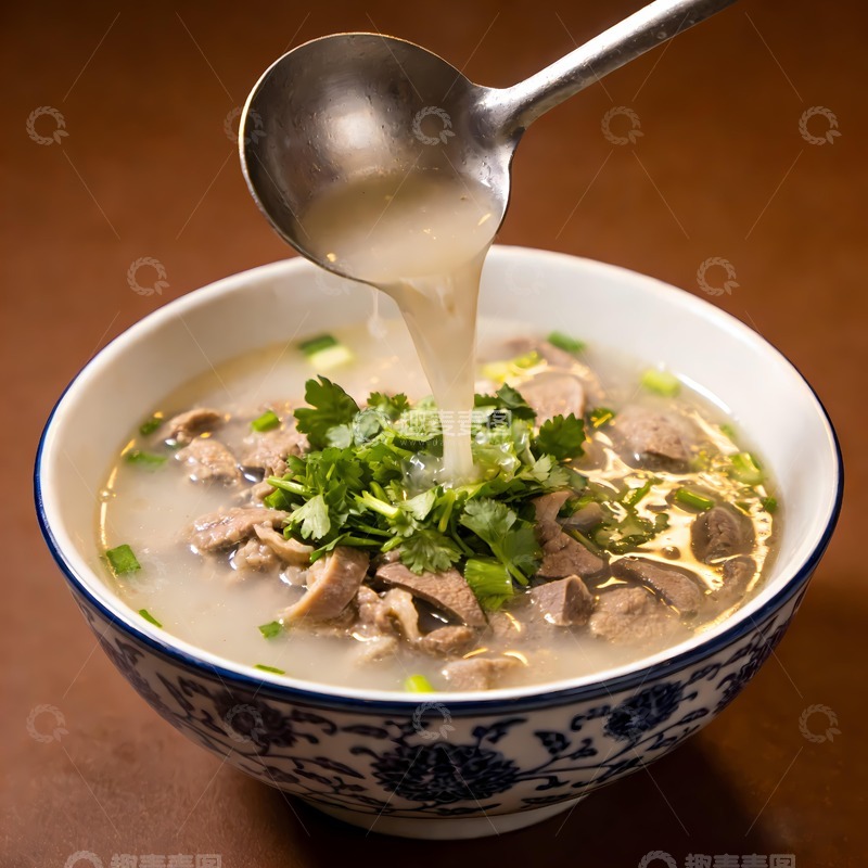 高清大图下载【趣麦麦图】羊杂汤羊肉汤