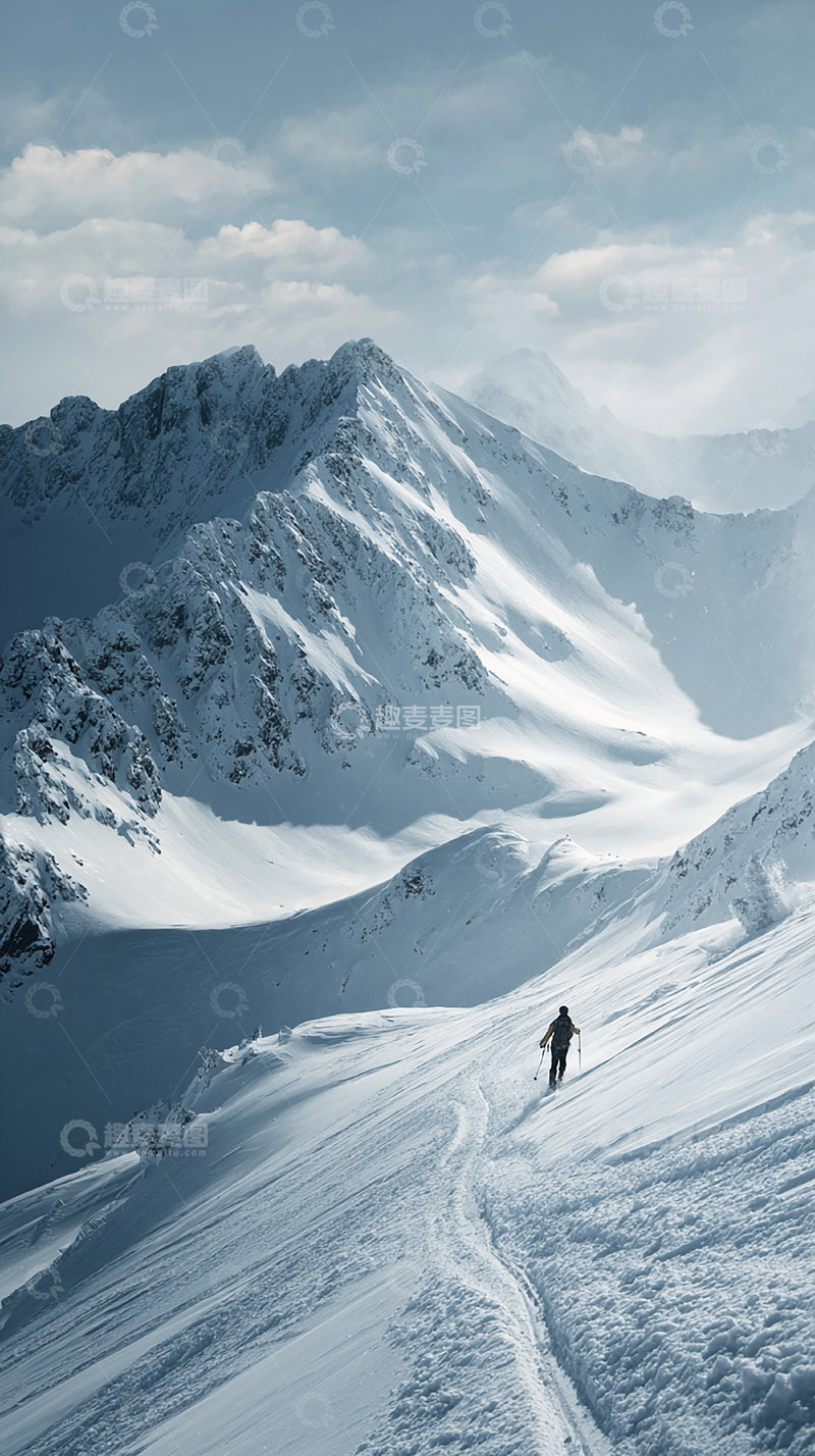 高清大图下载【趣麦麦图】冰雪奇旅探险者