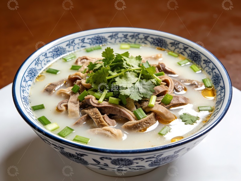 高清大图下载【趣麦麦图】一碗羊杂碎 羊杂汤