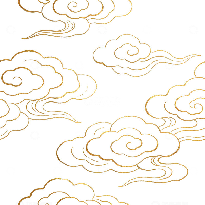 高清大图下载【趣麦麦图】祥云图腾免扣