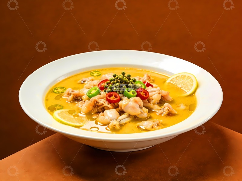 高清大图下载【趣麦麦图】酸汤牛蛙泡椒牛蛙