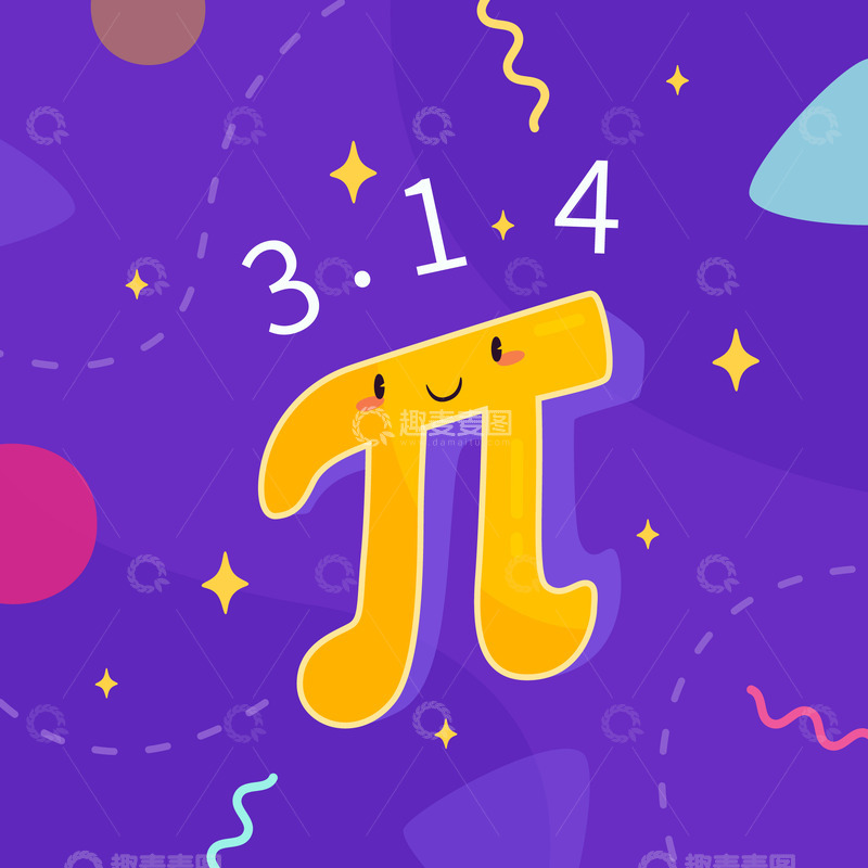 源文件下载【趣麦麦图】卡通笑脸与数字的奇妙融合