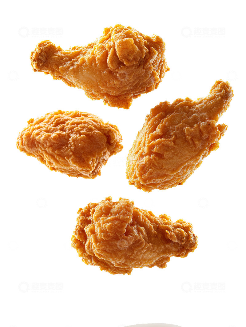 高清大图下载【趣麦麦图】美味炸鸡腿创意摄影素材