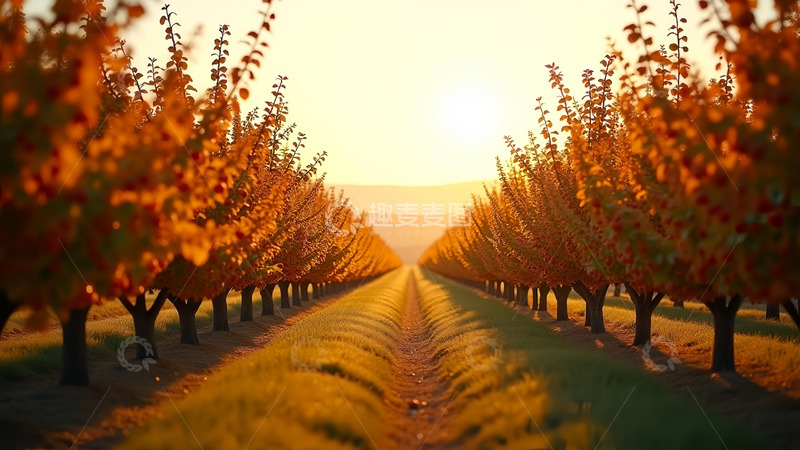 高清大图下载【趣麦麦图】一排排树林子