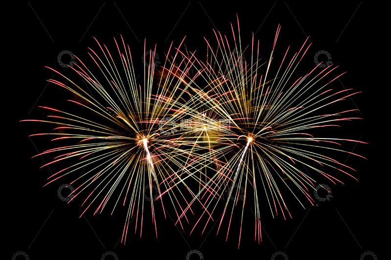 高清大图下载【趣麦麦图】多彩烟花的非凡绽放