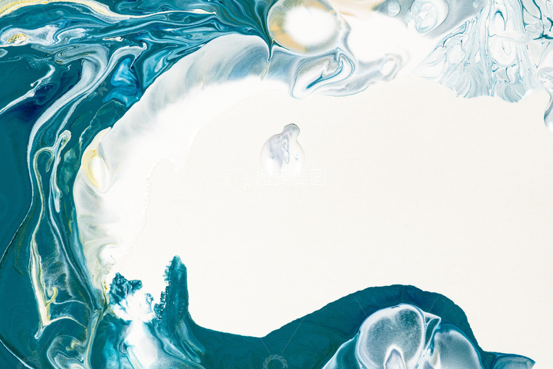 高清大图下载【趣麦麦图】抽象艺术中的水滴情愫