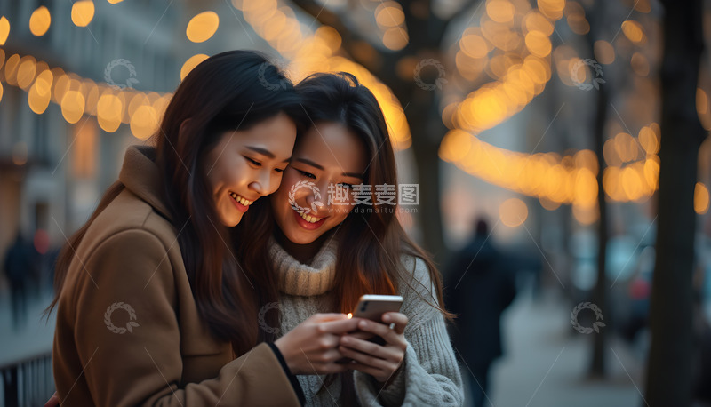 高清大图下载【趣麦麦图】通讯的美好时光