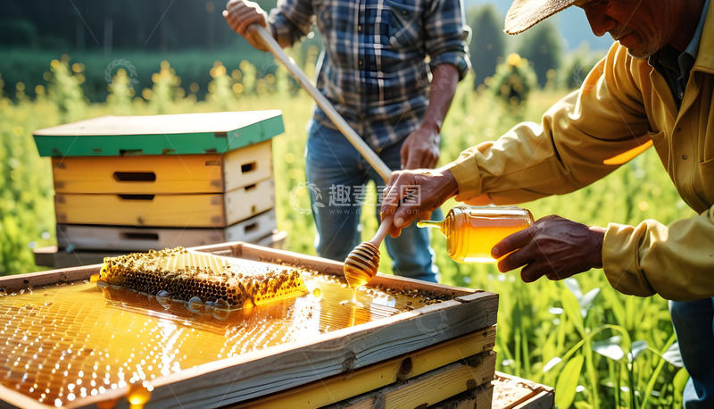 高清大图下载【趣麦麦图】蜂巢灌装技术