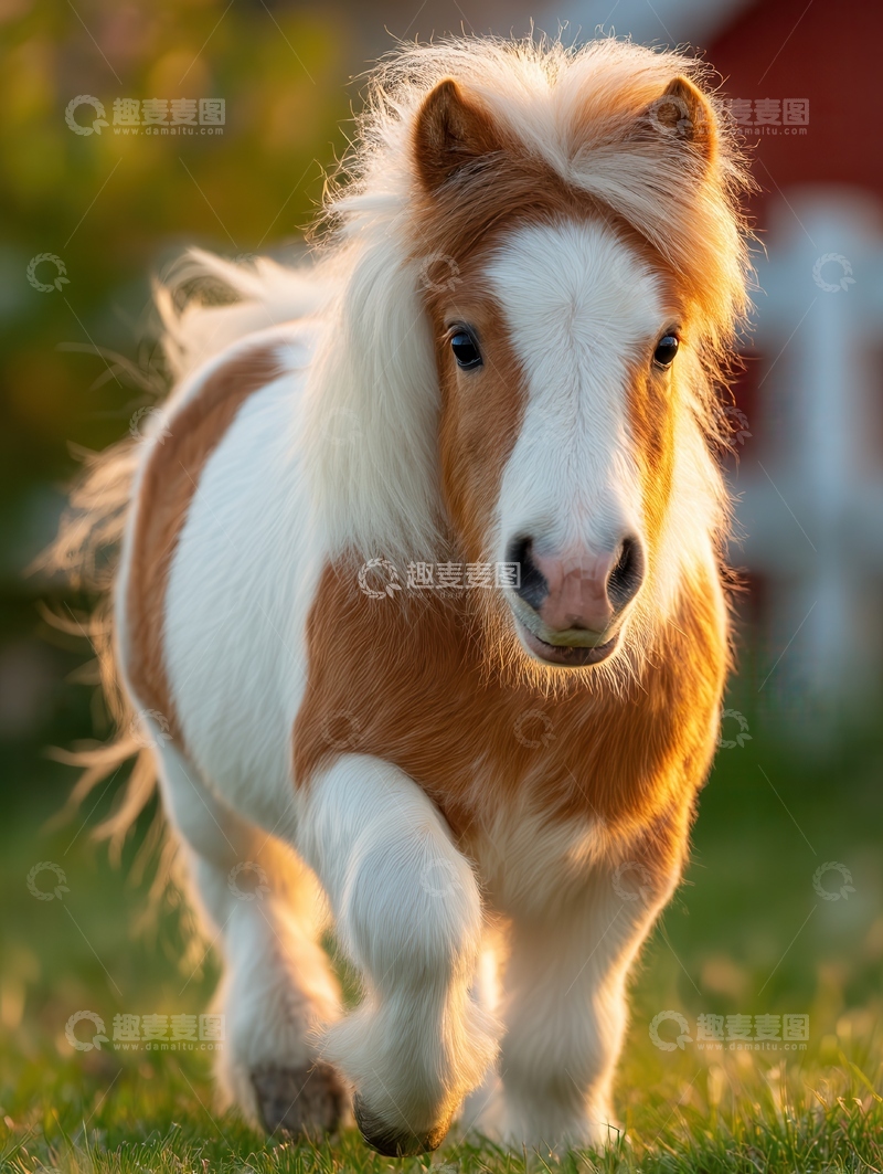 高清大图下载【趣麦麦图】设特兰矮马  憨萌 顽乐 