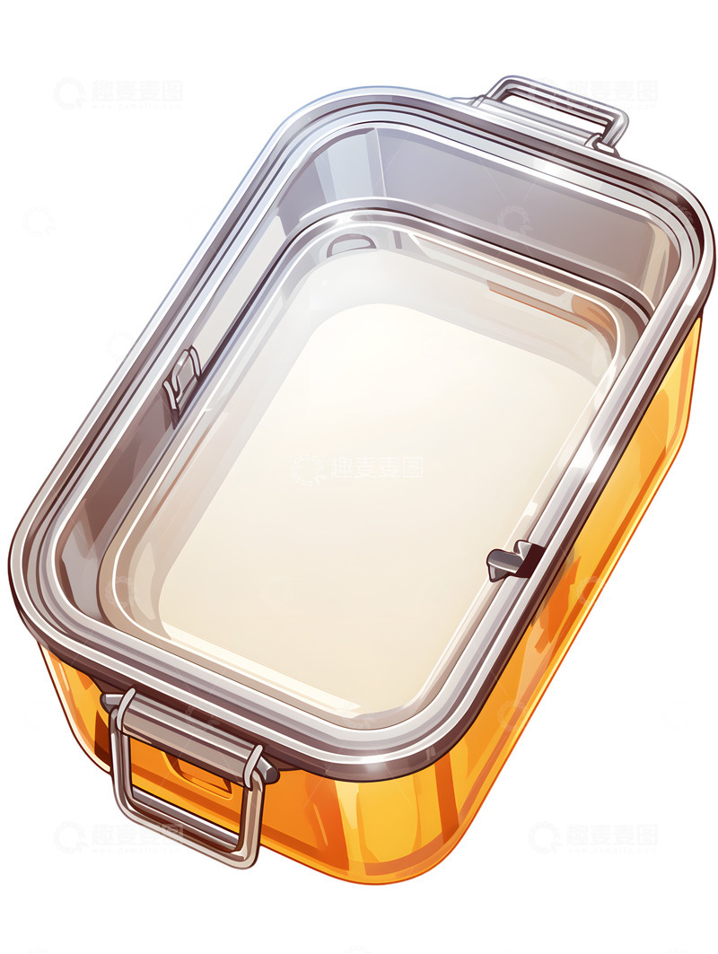 高清大图下载【趣麦麦图】铁饭盒卡通食盒