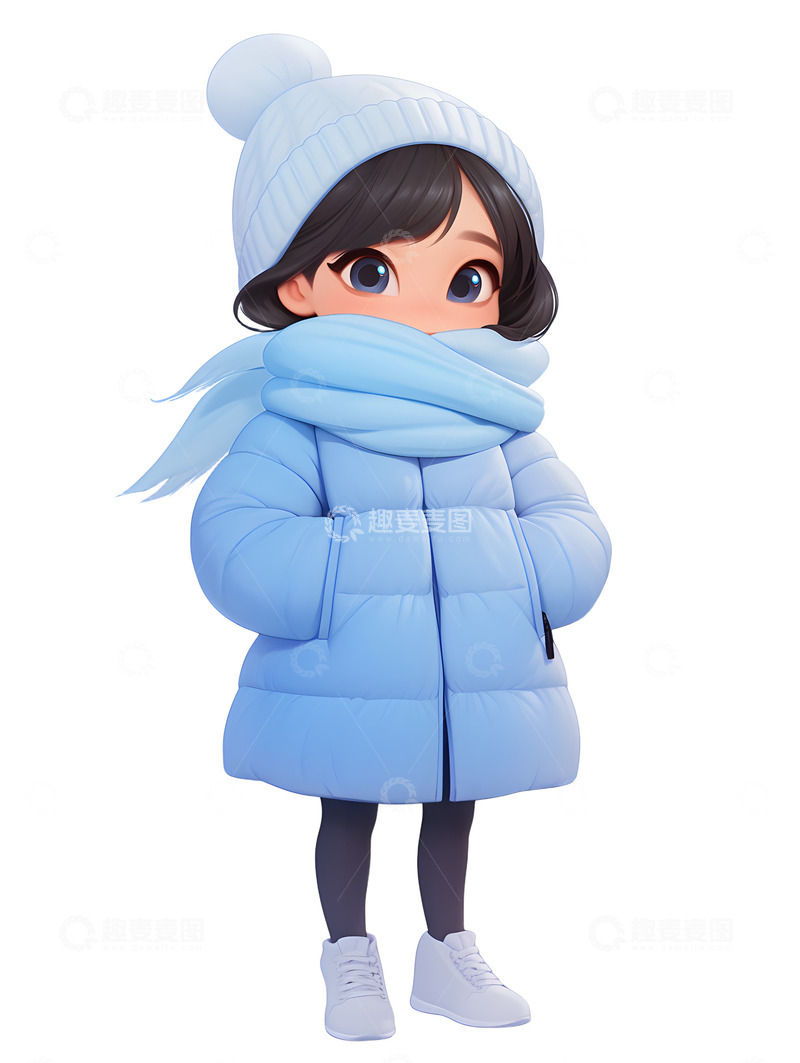 高清大图下载【趣麦麦图】可爱女士图标