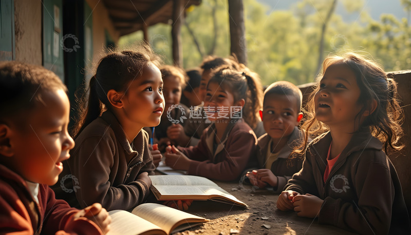 高清大图下载【趣麦麦图】希望知识的欢乐